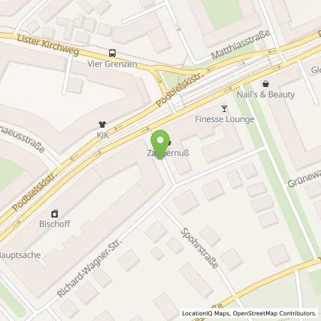 Standortübersicht der Tankstelle enercity AG in 30177 Hannover