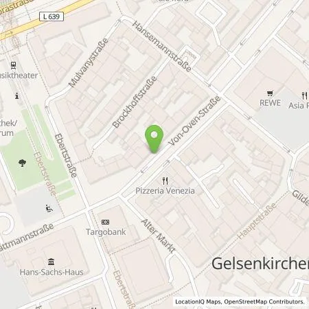 Standortübersicht der Tankstelle Emscher Lippe Energie GmbH in 45879 Gelsenkirchen