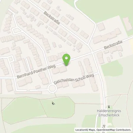 Standortübersicht der Tankstelle Emscher Lippe Energie GmbH in 46238 Bottrop