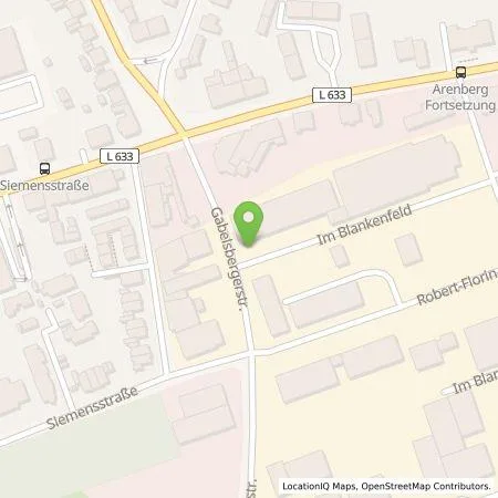 Standortübersicht der Tankstelle Emscher Lippe Energie GmbH in 46238 Bottrop