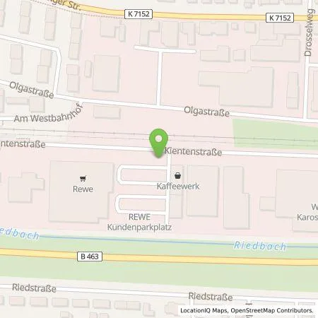 Standortübersicht der Tankstelle EnBW mobility+ AG und Co.KG in 72458 Albstadt