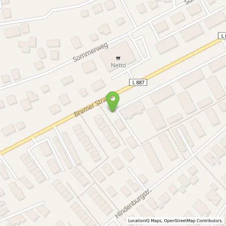 Standortübersicht der Tankstelle Vonovia Energie Service GmbH in 27751 Delmenhorst