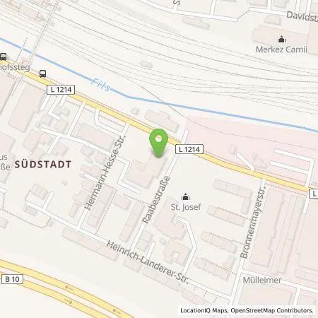 Standortübersicht der Tankstelle Autohaus Geyer GmbH & Co. KG in 73037 Göppingen