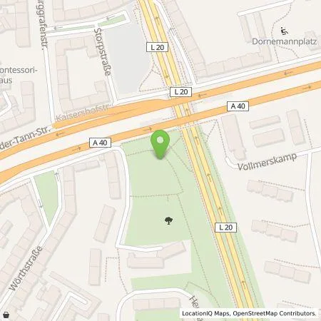 Standortübersicht der Tankstelle E.ON Drive GmbH in 45138 Essen