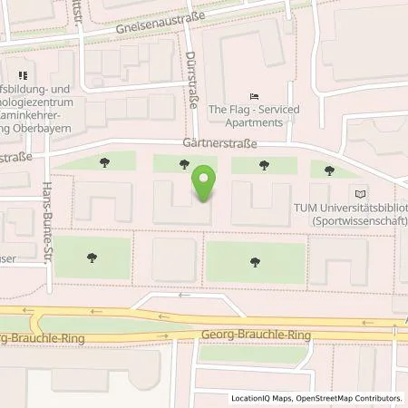 Standortübersicht der Tankstelle E.ON Drive GmbH in 80992 München