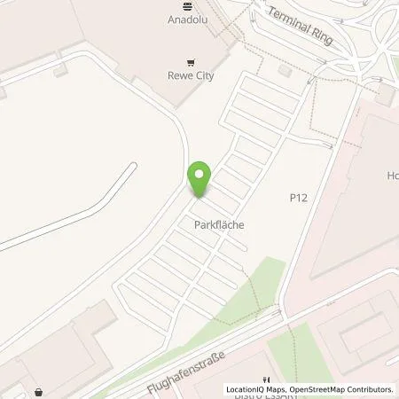 Standortübersicht der Tankstelle Flughafen Düsseldorf GmbH in 40474 Düsseldorf