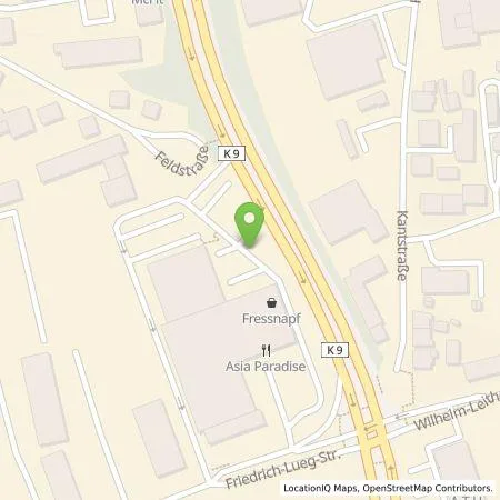 Standortübersicht der Tankstelle Stadtwerke Bochum GmbH in 44867 Bochum