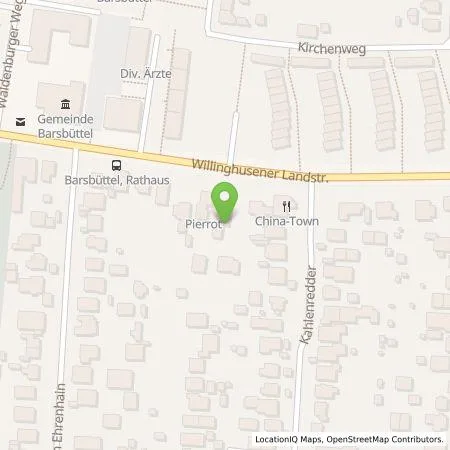 Standortübersicht der Tankstelle Regioladen+ GmbH & Co.KG in 22885 Barsbüttel