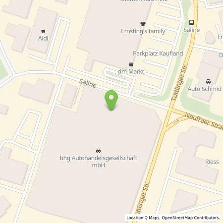 Standortübersicht der Tankstelle EnBW mobility+ AG und Co.KG in 78628 Rottweil