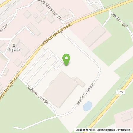 Standortübersicht der Tankstelle wohnfitz GmbH in 74731 Walldürn