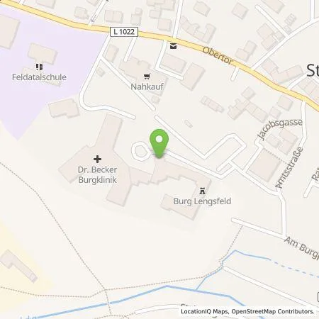 Standortübersicht der Tankstelle Dr. Becker Klinikgesellschaft SE & Co. KG in 36466 Dermbach