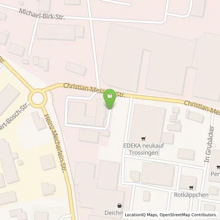 Standortübersicht der Tankstelle OMS Prüfservice GmbH in 78647 Trossingen