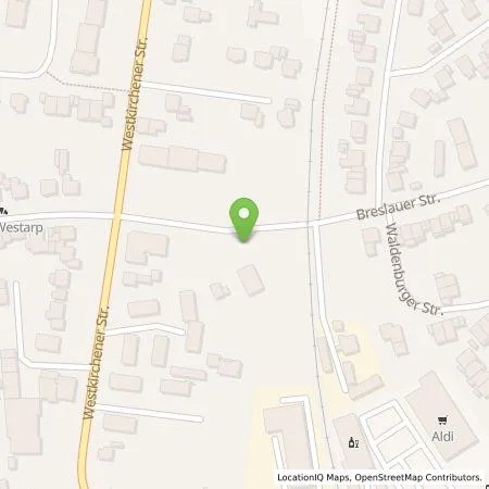 Standortübersicht der Tankstelle Stadtwerke Ostmünsterland GmbH & Co. KG in 59320 Ennigerloh