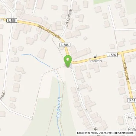 Standortübersicht der Tankstelle Stadtwerke Ostmünsterland GmbH & Co. KG in 59302 Oelde