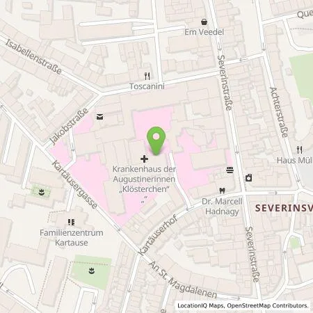 Standortübersicht der Tankstelle OMS Prüfservice GmbH in 50829 Köln