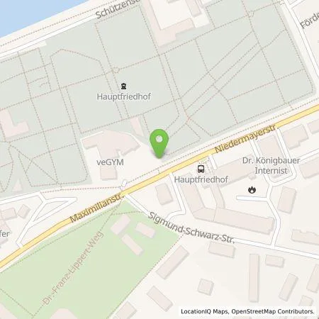 Standortübersicht der Tankstelle Energie Südbayern GmbH in 84028 Landshut