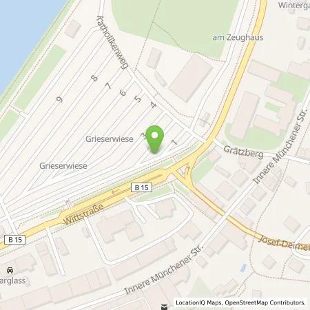 Standortübersicht der Tankstelle Energie Südbayern GmbH in 84028 Landshut