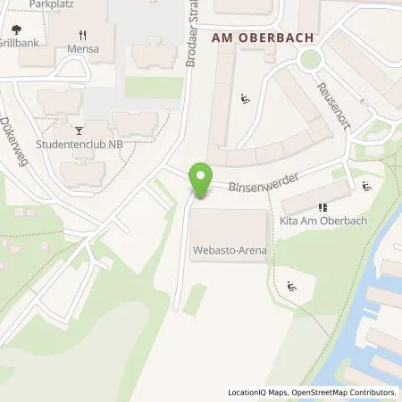 Standortübersicht der Tankstelle Neubrandenburger Wohnungsgesellschaft mbH in 17033 Neubrandenburg