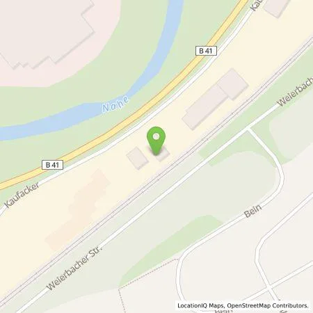 Standortübersicht der Tankstelle E.ON Drive GmbH in 55743 Idar-Oberstein