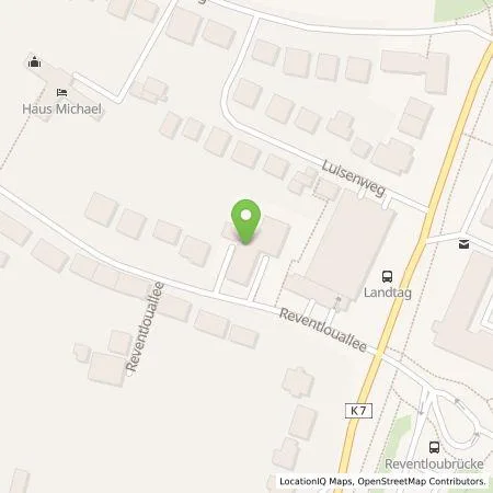 Standortübersicht der Tankstelle E.ON Drive GmbH in 24105 Kiel