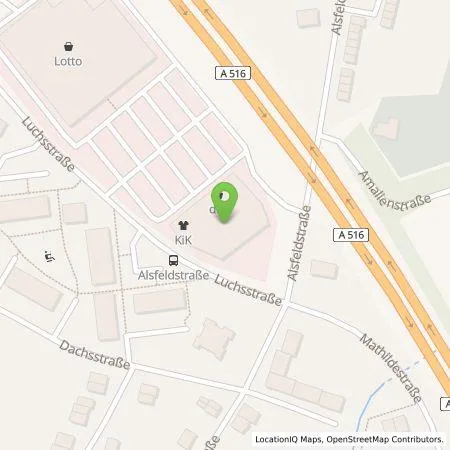 Standortübersicht der Tankstelle EnBW mobility+ AG und Co.KG in 46149 Oberhausen