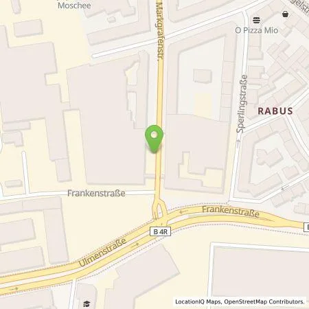 Standortübersicht der Tankstelle E.ON Drive GmbH in 90459 Nürnberg