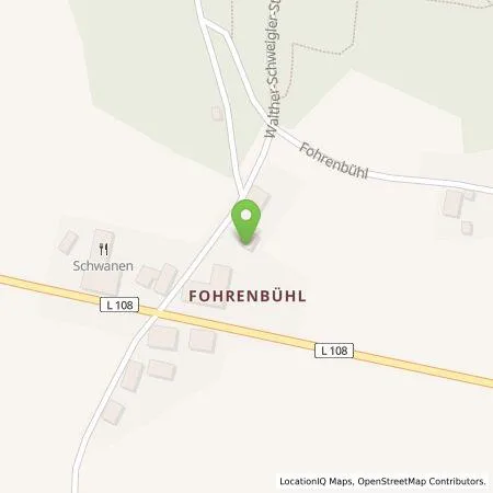 Standortübersicht der Tankstelle SCHARR WÄRME GmbH & Co. KG in 78730 Lauterbach