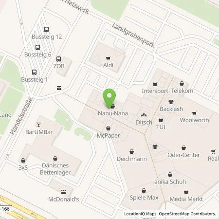 Standortübersicht der Tankstelle TotalEnergies Charging Solutions Deutschland GmbH in 16303 Schwedt /Oder