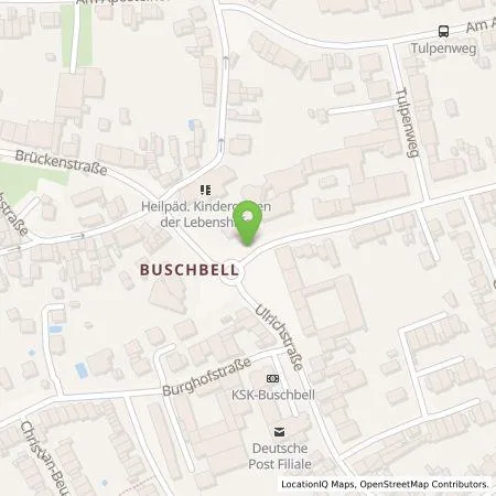 Standortübersicht der Tankstelle GVG Rhein Erft GmbH in 50226 Frechen