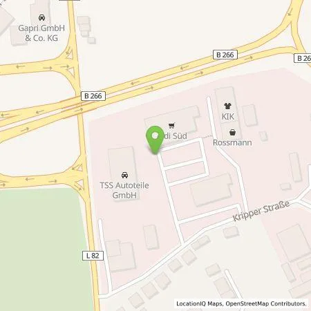 Standortübersicht der Tankstelle ALDI SÜD Immobilienverwaltungs-GmbH & Co. oHG in 53489 Sinzig