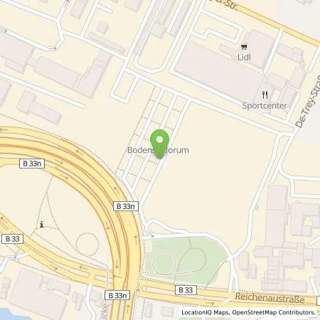 Standortübersicht der Tankstelle Stadtwerke Konstanz Mobil GmbH in 78467 Konstanz