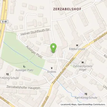 Standortübersicht der Tankstelle N-ERGIE Aktiengesellschaft in 90480 Nürnberg