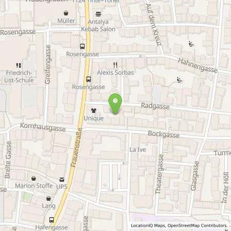 Standortübersicht der Tankstelle Team-Emobility GmbH in 89073 Ulm