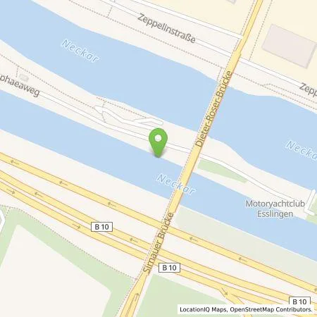 Standortübersicht der Tankstelle Team-Emobility GmbH in 73730 Esslingen