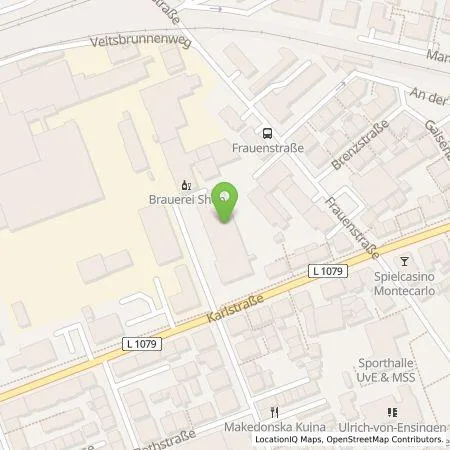 Standortübersicht der Tankstelle Team-Emobility GmbH in 89073 Ulm