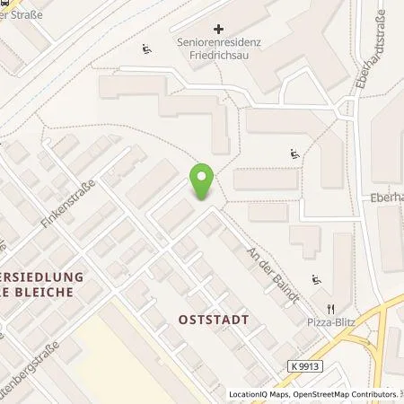 Standortübersicht der Tankstelle Team-Emobility GmbH in 89073 Ulm