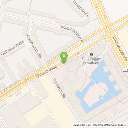 Standortübersicht der Tankstelle N-ERGIE Aktiengesellschaft in 90482 Nürnberg