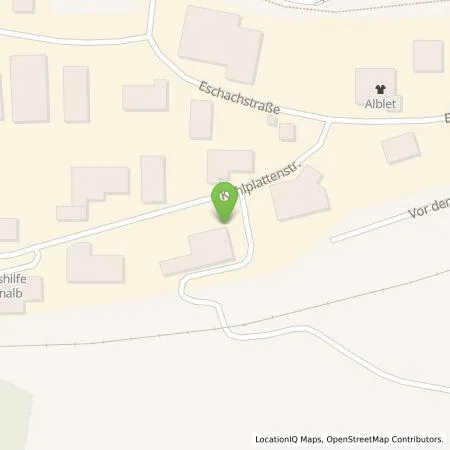 Standortübersicht der Tankstelle Team-Emobility GmbH in 72459 Albstadt