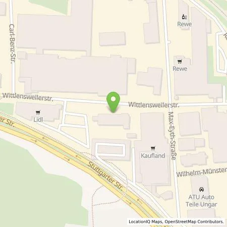 Standortübersicht der Tankstelle Team-Emobility GmbH in 72250 Freudenstadt