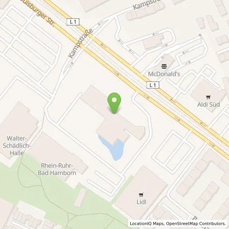 Standortübersicht der Tankstelle Team-Emobility GmbH in 47166 Duisburg