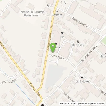 Standortübersicht der Tankstelle eze.network GmbH in 47229 Duisburg