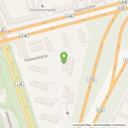 Standortübersicht der Tankstelle E.ON Drive GmbH in 45138 Essen