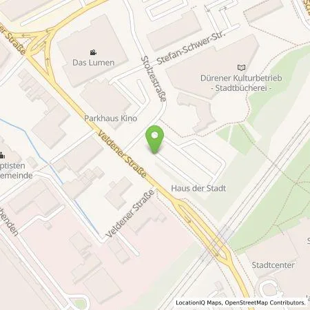 Standortübersicht der Tankstelle Stadtwerke Düren GmbH in 52349 Düren