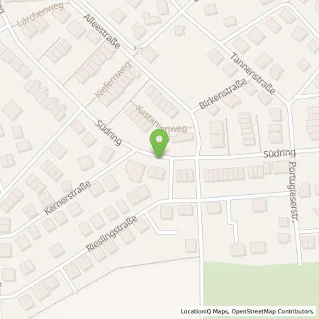 Standortübersicht der Tankstelle Stadtwerke Weinheim GmbH in 69514 Laudenbach