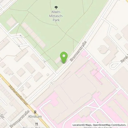 Standortübersicht der Tankstelle Technische Werke Ludwigshafen am Rhein AG in 67063 Ludwigshafen am Rhein