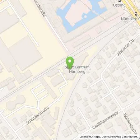 Standortübersicht der Tankstelle Sportcentrum Nürnberg GmbH in 90482 Nürnberg