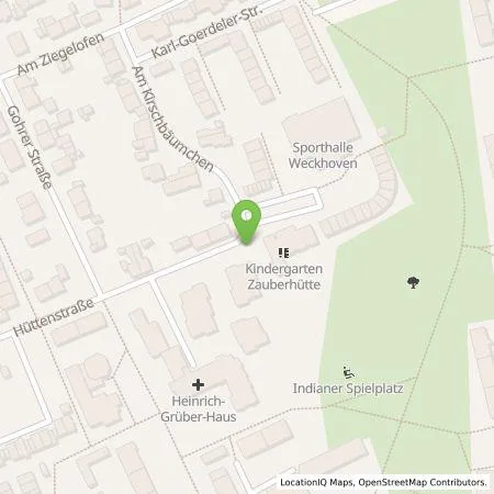 Standortübersicht der Tankstelle Stadtwerke Neuss Energie und Wasser GmbH in 41466 Neuss