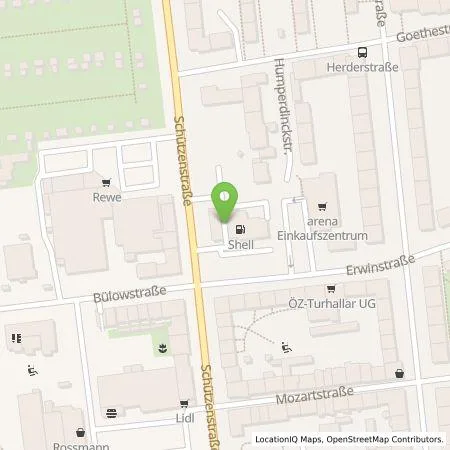 Standortübersicht der Tankstelle Shell Deutschland GmbH in 44147 Dortmund