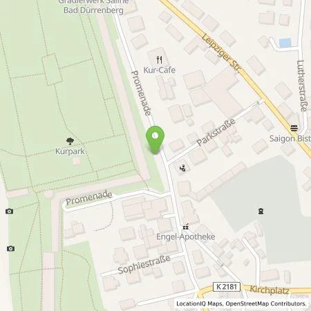 Standortübersicht der Tankstelle Fernwärme-Energiewerke Bad Dürrenberg GmbH in 06231 Bad Dürrenberg