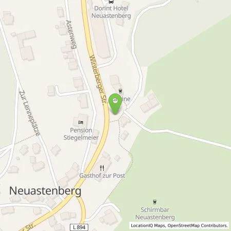 Standortübersicht der Tankstelle Postwiesenliftgesellschafft GmbH & Co. KG in 59955 Winterberg